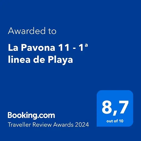 La Pavona 11 - 1ª Linea De Playa Holiday home Chipiona